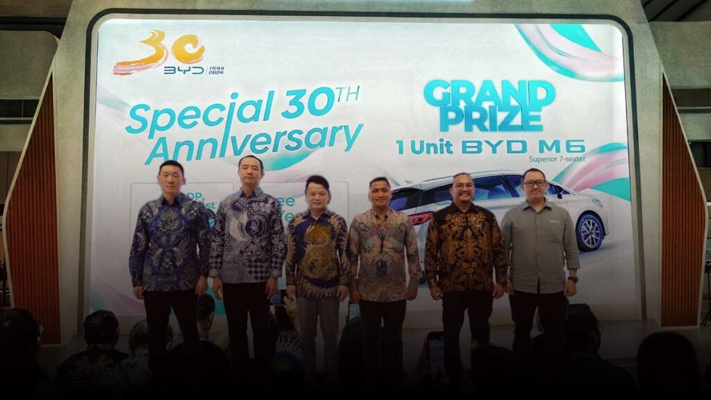 Rayakan 30 Tahun BYD Dengan Penjualan 11 Ribu di Indonesia